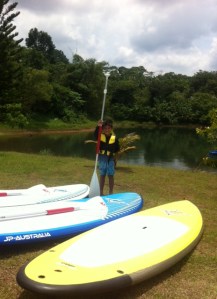 Santino, our youngest SUP rider!